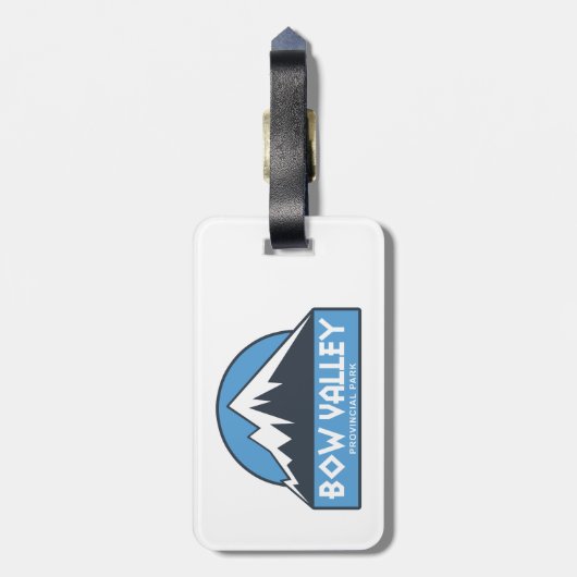 Étiquette À Bagage Parc provincial de Bow Valley (Dos Vertical)