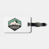 Étiquette À Bagage Parc provincial de Garibaldi (Dos horizontal)