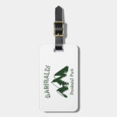 Étiquette À Bagage Parc provincial de Garibaldi (Devant Vertical)