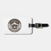 Étiquette À Bagage Parc provincial de Garibaldi (Devant horizontal)