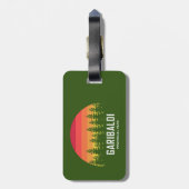 Étiquette À Bagage Parc provincial de Garibaldi (Dos Vertical)