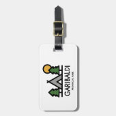 Étiquette À Bagage Parc provincial de Garibaldi (Devant Vertical)