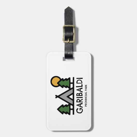 Étiquette À Bagage Parc provincial de Garibaldi (Devant Vertical)