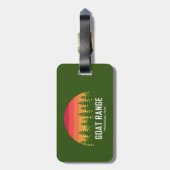 Étiquette À Bagage Parc provincial de la Chèvre (Dos Vertical)