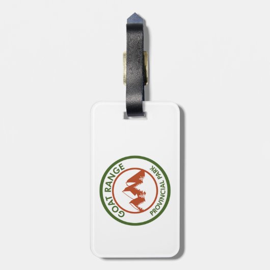 Étiquette À Bagage Parc provincial de la Chèvre (Dos Vertical)