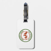 Étiquette À Bagage Parc provincial de Mehatl Creek (Dos Vertical)