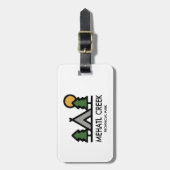 Étiquette À Bagage Parc provincial de Mehatl Creek (Devant Vertical)