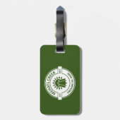 Étiquette À Bagage Parc provincial de Mehatl Creek Sun Trees (Dos Vertical)