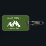 Étiquette À Bagage Parc provincial de Skagit Valley<br><div class="desc">Le parc provincial Skagit Valley, en Colombie-Britannique, au Canada, a été sculpté par la fonte des glaciers et se caractérise par d'excellentes possibilités de loisirs de plein air dans un cadre naturel et sauvage. Les visiteurs peuvent profiter de randonnées le long de 50 km de sentiers, de la pêche fluviale,...</div>