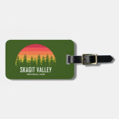Étiquette À Bagage Parc provincial de Skagit Valley (Devant horizontal)