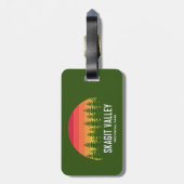 Étiquette À Bagage Parc provincial de Skagit Valley (Dos Vertical)