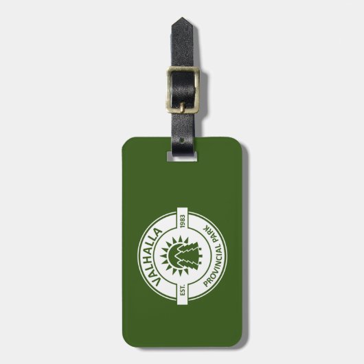 Étiquette À Bagage Parc provincial de Valhalla (Devant Vertical)