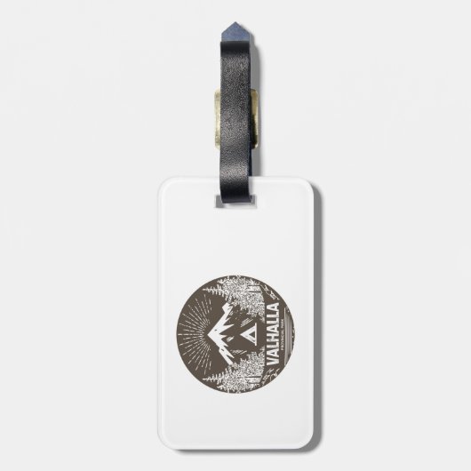 Étiquette À Bagage Parc provincial de Valhalla (Dos Vertical)