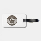 Étiquette À Bagage Parc provincial de Valhalla (Dos horizontal)