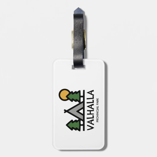 Étiquette À Bagage Parc provincial de Valhalla (Dos Vertical)