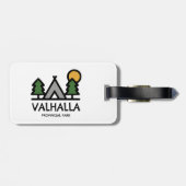 Étiquette À Bagage Parc provincial de Valhalla (Dos horizontal)