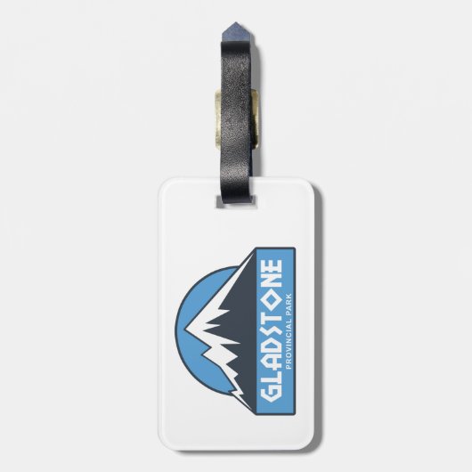 Étiquette À Bagage Parc provincial Gladstone (Dos Vertical)