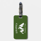 Étiquette À Bagage Parc provincial Granby (Dos Vertical)