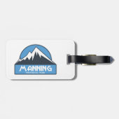 Étiquette À Bagage Parc provincial Manning (Dos horizontal)