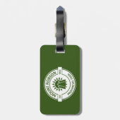 Étiquette À Bagage Parc provincial Mount Robson (Dos Vertical)