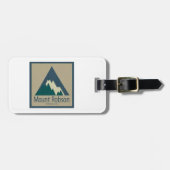 Étiquette À Bagage Parc provincial Mount Robson Rustic (Devant horizontal)