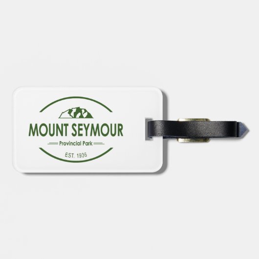 Étiquette À Bagage Parc provincial Mount Seymour (Dos horizontal)