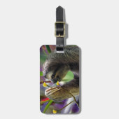 Étiquette À Bagage Paresse d'arbre Trois-Bottée avec la pointe du (Devant Vertical)