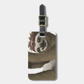 Étiquette À Bagage paresse du crâne (Devant Vertical)