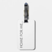 Étiquette À Bagage Paresse effrayante (Dos Vertical)