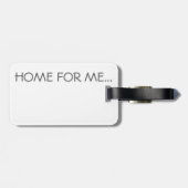 Étiquette À Bagage Paresse effrayante (Dos horizontal)