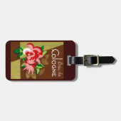 Étiquette À Bagage Parfum Eau de Cologne 1920 (Devant horizontal)