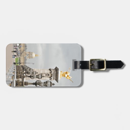 Étiquette À Bagage Paris (Devant horizontal)