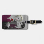 Étiquette À Bagage Paris B&W (Devant horizontal)