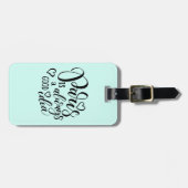 Étiquette À Bagage Paris est toujours un bon manuscrit d'idée (Devant horizontal)