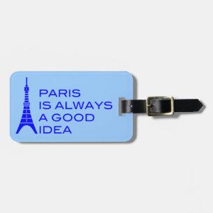 Étiquette À Bagage Paris est toujours une bonne étiquette de bagage