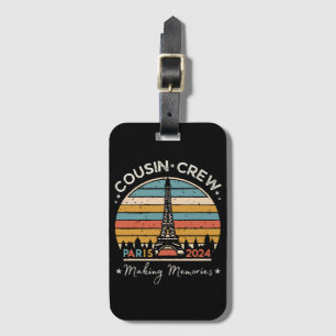 Étiquette À Bagage Paris France - Souvenirs 2024