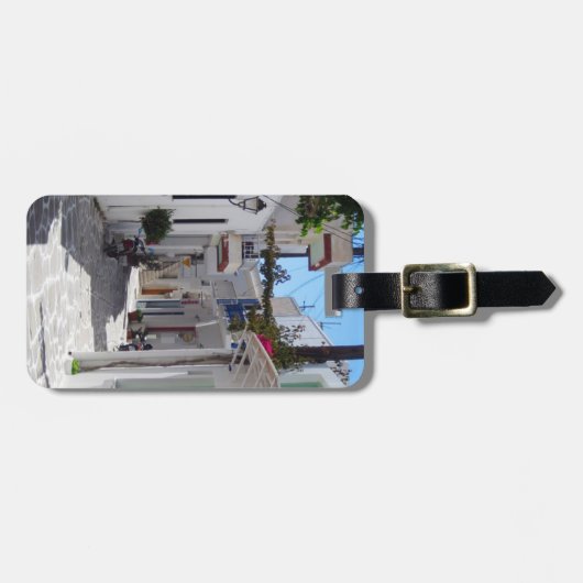 Étiquette À Bagage Paros (Devant horizontal)