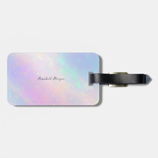 Étiquette À Bagage Parties scintillant arc-en-ciel branché Drivers Ho (Dos horizontal)