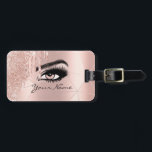 Étiquette À Bagage Parties scintillant tendance Rose or Drives Modern<br><div class="desc">Tag de la Parties scintillant branchée GlTrendy Rose or Drives Modern Luggage</div>