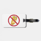 Étiquette À Bagage Pas de burritos autorisés Signer Interdiction alim (Dos horizontal)
