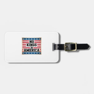 Étiquette À Bagage Pas de rois en Amérique USA Graphique vintage
