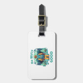 Étiquette À Bagage Pas de Wifi Bon Backpacker (Devant Vertical)