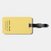 Étiquette À Bagage Passage de Chilkoot, mineurs d'or de l'Alaska (Dos horizontal)