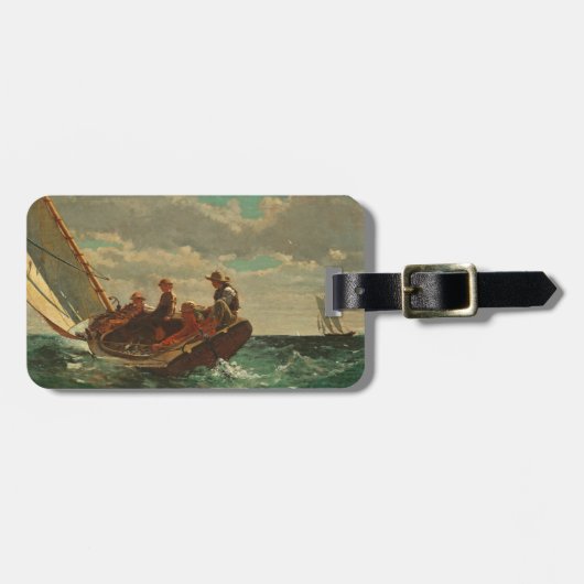 Étiquette À Bagage Passer en coup de vent vers le haut (un vent (Devant horizontal)