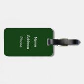 Étiquette À Bagage Patauger la piscine (Dos horizontal)