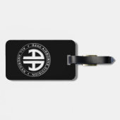 Étiquette À Bagage Patch Décontracté de la 82e division aéroportée (Dos horizontal)