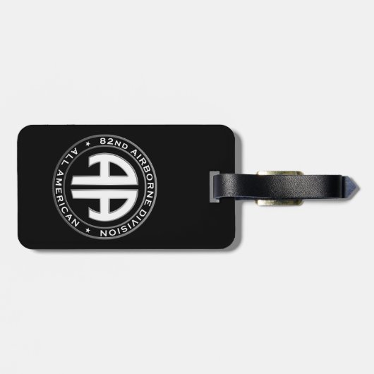 Étiquette À Bagage Patch Décontracté de la 82e division aéroportée (Dos horizontal)