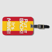 Étiquette À Bagage Patriotic (Devant Horizontal)