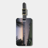 Étiquette À Bagage Pattaya Beach Sunset ... Chonburi, Thaïlande (Devant Vertical)