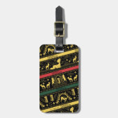 Étiquette À Bagage Patters de Qilin (Devant Vertical)